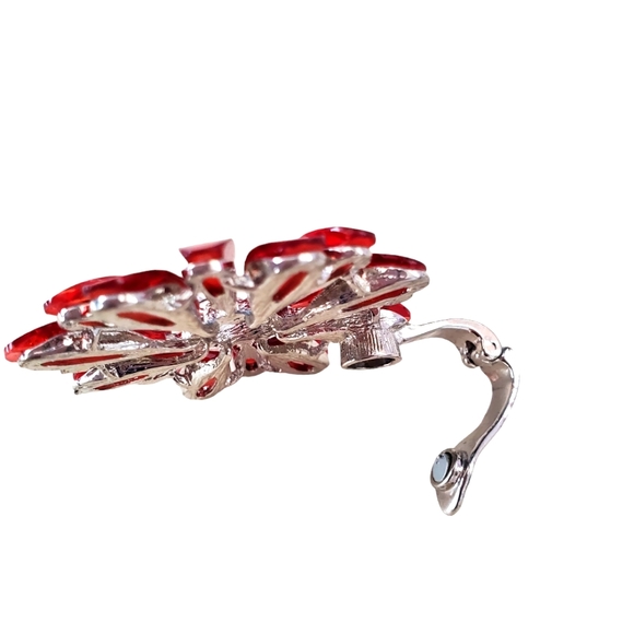 Faceted Starburst Rhinestone Center Pendant - Picture 7 of 9